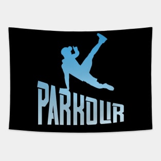 Parkour Freerunner Free Run Athlete Tapestry