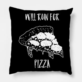 Will run for pizza Pillow