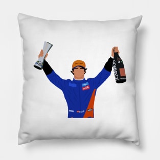 Carlos Sainz celebrating his P3 at the 2019 Brazilian Grand Prix podium Pillow