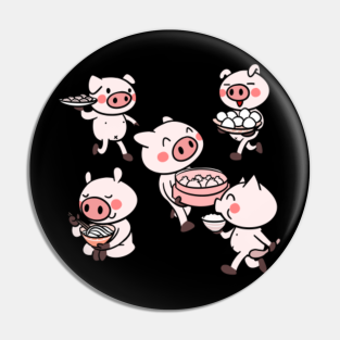 Piggy Roblox Pins And Buttons Teepublic - roblox denis piggy