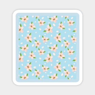 Pink flowers Magnet