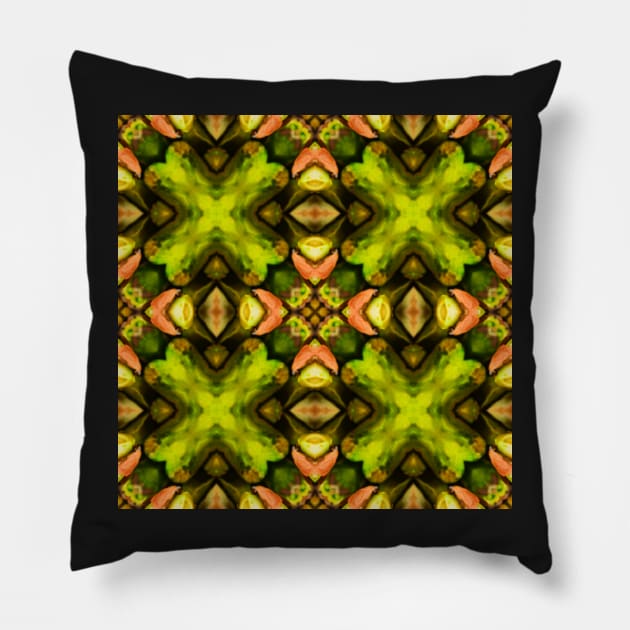 National Pistachio Day February 26th Pistachio Pattern 2 Pillow by BubbleMench