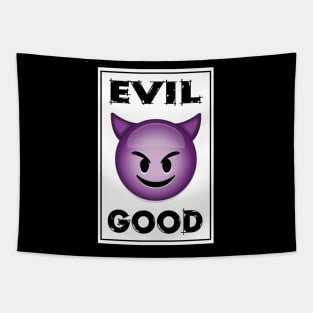 Evil - Good Emoji Tapestry