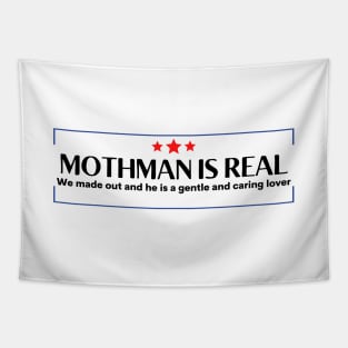 Mothman is real, Funny Mothman Bumper Tapestry