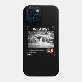 Hot springs National Park Phone Case