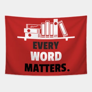 All words matter Tapestry