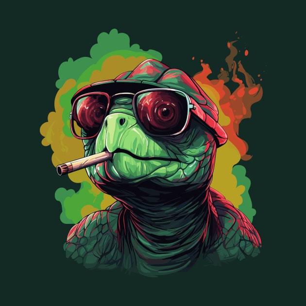 Stoned Turtle by Mad Swell Designs