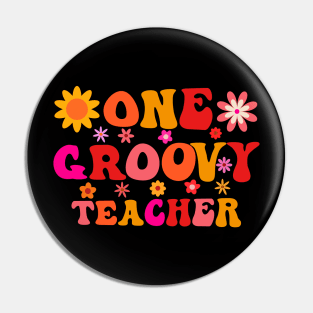 One Groovy Teacher Pin