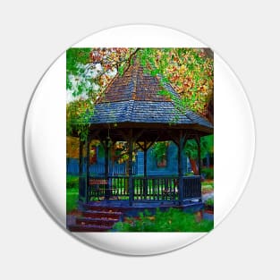 The Victorian Gazebo In Impasto Pin