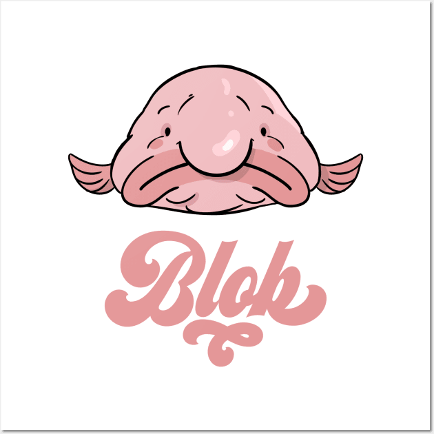 Be a blobfish ugly fish marine animal Postcard by madgrfx