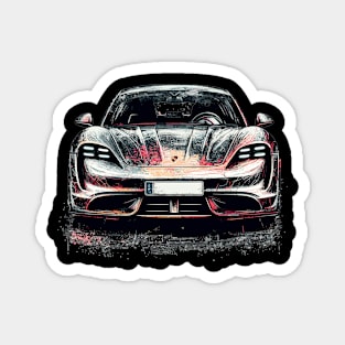 Porsche Taycan Magnet