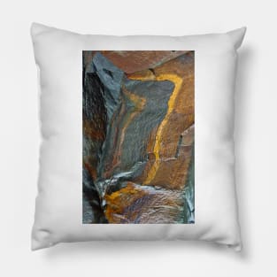 Abstract rock art Pillow