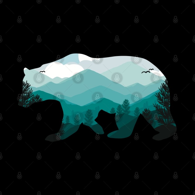 Mountain Bear ANIMAL-6 by itsMePopoi