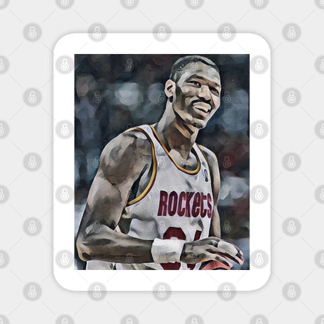 hakeem olajuwon Magnet by sepuloh