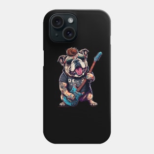 Bulldog Rocker Phone Case