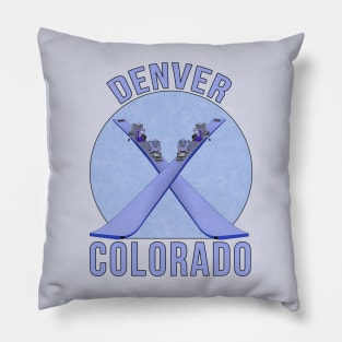 Denver, Colorado Pillow