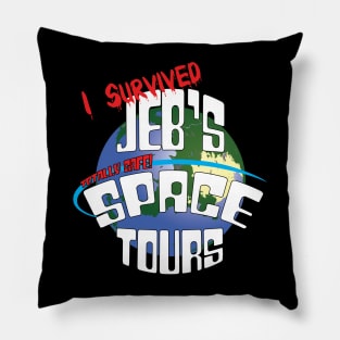 Jeb's Space Tours - Survivor Edition Pillow