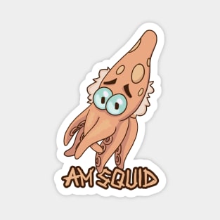 Am Squid Magnet