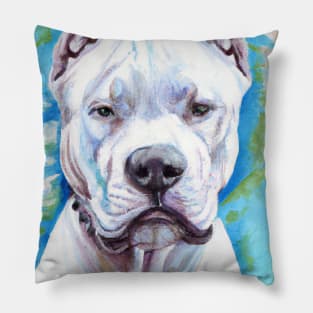 Dogo Argentino Watercolor - Dog Lovers Pillow