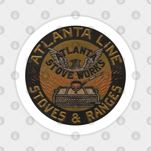 Atlanta Stove Works 20th Century Logo Magnet by EphemeraKiosk