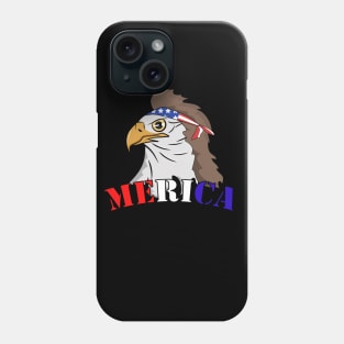 Eagle Mullet Merica - american flag Phone Case