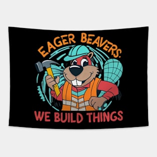 Eager Beavers Tapestry