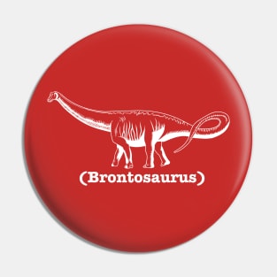 Brontosaurus Pin