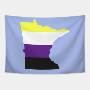 Minnesota Non-Binary Pride Tapestry