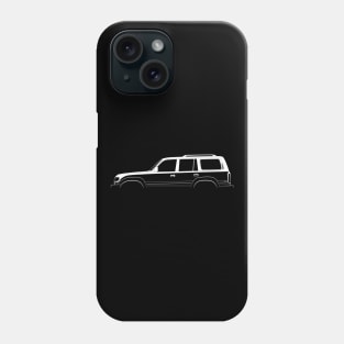 Lexus LX 450 (J80) Silhouette Phone Case