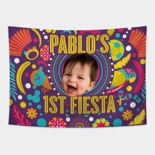 Pablos First Fiesta Tapestry