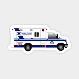 Columbia University EMS Ambulance Magnet