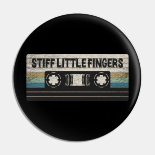 Stiff Little Fingers Mix Tape Pin