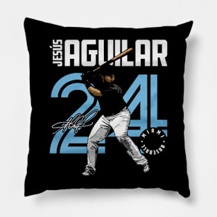 jesus aguilar inline Pillow