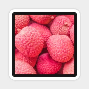 Lychee Tropical Fruits Magnet