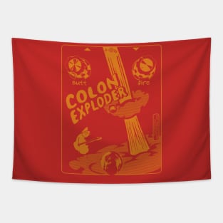 Colon Exploder - Classic Single Color Tapestry