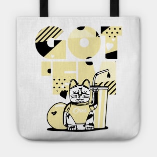 Got Em Coconut Milk Retro Sneaker Art Tote