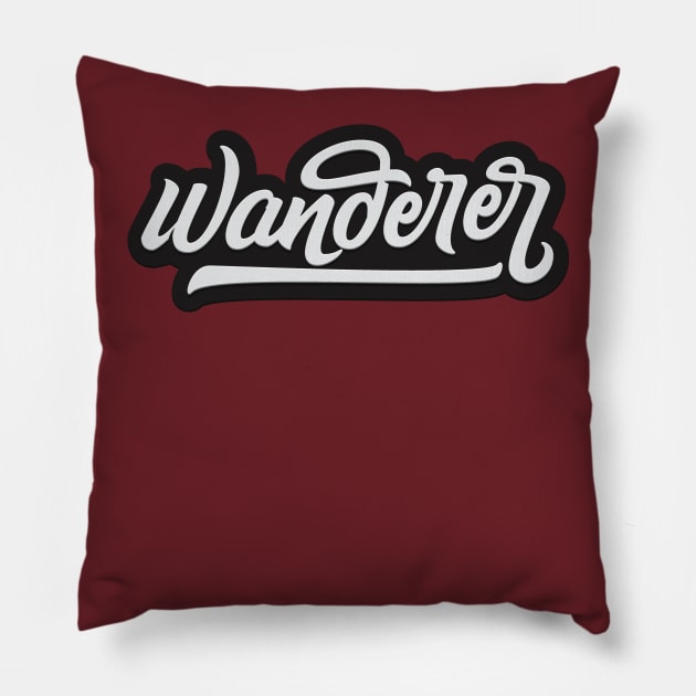 Wanderer Pillow by clothed_in_kindness