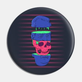 CyberPunk Head' Pin