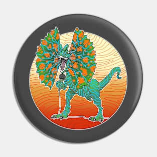 Singing Dinosaur Pin