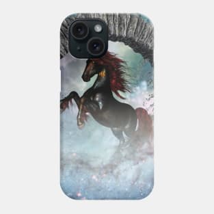 Awesome wild fantasy horse Phone Case
