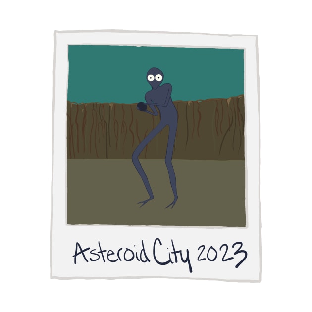 Asteroid city alien photo by Sci-Emily