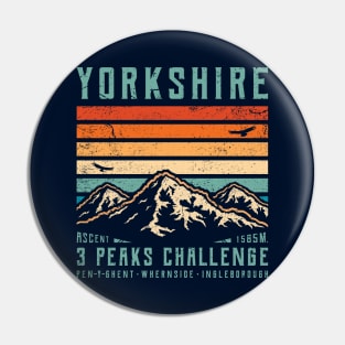 Yorkshire Three Peaks Challenge Pin