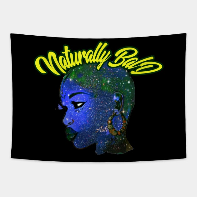 Naturally Bald & Bold Women TShirt Tapestry by EllenDaisyShop