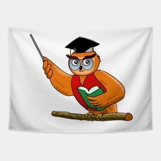 Professor Owl Tapestry