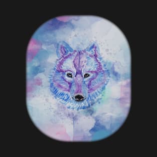 spirit wolf of the misty winter forest T-Shirt