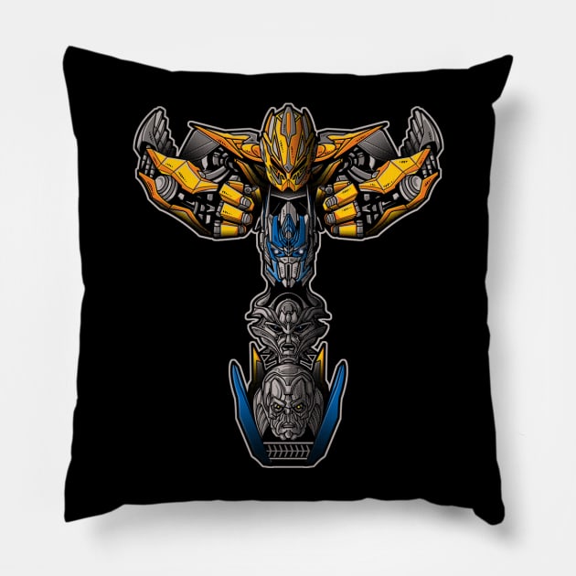 Autobots Totem Pillow by LetterQ