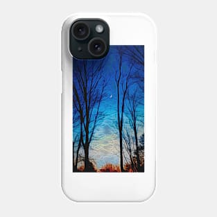 Icy Trees Phone Case