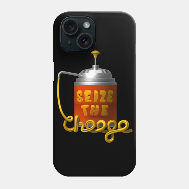 Seize The Cheese Phone Case by ANDREAS