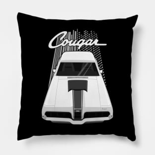 Mercury Cougar 1970 - white Pillow