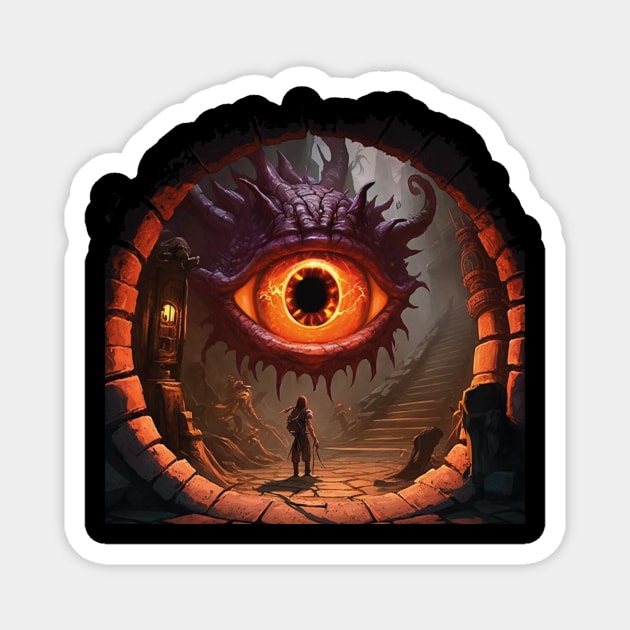 Beholder Magnet by rocknerd